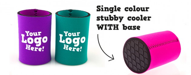 Stubby holder WITH base
